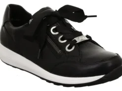 Veterschoenen<Ara - Wijdte H - 34587 - Zwart - Uitneembaar voetbed