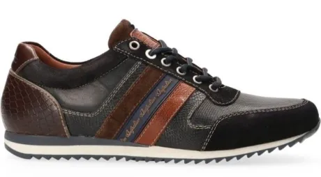 Veterschoenen<Australian - Camaro - 15 1547 01 - Blauw - Uitneembaar voetbed