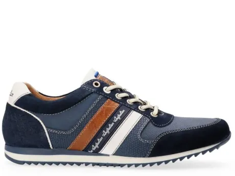 Veterschoenen<Australian - Camaro - 15.1547 02 - Blauw - Uitneembaar voetbed