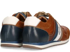 Veterschoenen<Australian - Cornwall - Cognac - Uitneembaar voetbed