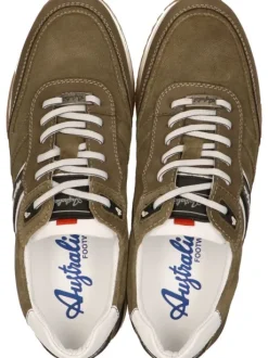 Veterschoenen<Australian - Wijdte G - Filmon - 15 1600 03 E00 - Groen - Uitneembaar voetbed