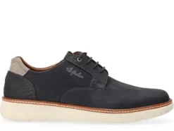 Veterschoenen<Australian - Wijdte G - Preston - 15.1560.01 - Blauw - Uitneembaar voetbed