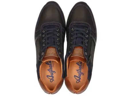 Veterschoenen<Australian - Wijdte H - Browning 15 1473 02 - Blauw - Uitneembaar voetbed