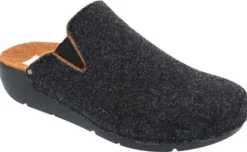 Pantoffel Slippers<Berkemann Berkeman - Vianna 501461 - Grijs - Uitneembaar voetbed