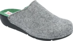 Pantoffel Slippers<Berkemann Berkeman - Viviam 501460 - Licht Grijs - Uitneembaar voetbed