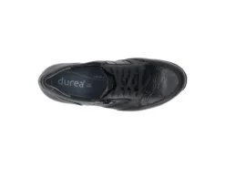 Veterschoenen<Durea - K plus - 6287 0728 - Zwart - Uitneembaar voetbed