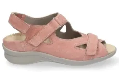 Sandalen<Durea - Wijdte E - 7376 202 - Roze - Uitneembaar voetbed