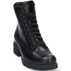 Boots<Durea - Wijdte E - 9785 0490 - Zwart - Uitneembaar voetbed