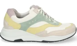 Veterschoenen<Durea - Wijdte E - Meerkleurig- 6267 - Uitneembaar voetbed