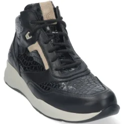 Boots<Durea - Wijdte G - 9778 1167 - Zwart - Uitneembaar voetbed