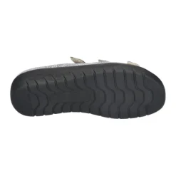 Slippers<Durea - Wijdte G - 7369 193 - Beige - Uitneembaar voetbed