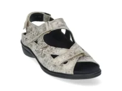 Sandalen<Durea - Wijdte G - 7258 188 - Beige Goud - Uitneembaar voetbed