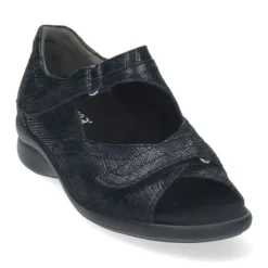 Sandalen<Durea - Wijdte G - 7395 9528 - Blauw - Uitneembaar voetbed