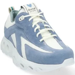 Veterschoenen<Durea - Wijdte G - 6309 1654 - Jeans - Uitneembaar voetbed