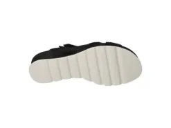 Sandalen<Durea - Wijdte G - 7405 7448 - Zwart - Uitneembaar voetbed