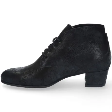 Boots<Durea - wijdte G - 9795 1235 - Zwart - Uitneembaar voetbed