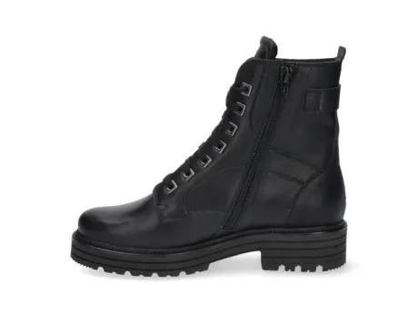 Boots<Durea - Wijdte G - 9758 5598 - Zwart - Uitneembaar voetbed