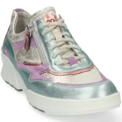 Veterschoenen<Durea - Wijdte H - 6252 1488 - Combinatie - Uitneembaar voetbed