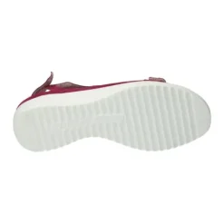 Sandalen<Durea - Wijdte H - 7419 - Roze -Uitneembaar Voetbed