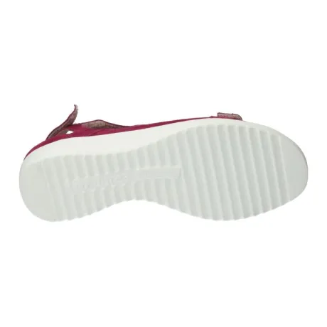 Sandalen<Durea - Wijdte H - 7419 - Roze -Uitneembaar Voetbed