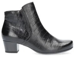 Korte Halfhoge Laarzen<Durea - Wijdte H - 9716 8614 - Uitneembaar voetbed