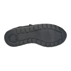 Veterschoenen<Durea - Wijdte H - 6263 1137 - Zwart - uitneembaar voetbed