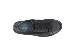 Veterschoenen<Durea - Wijdte H - 6253 9842 - Zwart - Uitneembaar voetbed