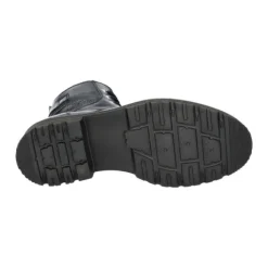 Boots<Durea - Wijdte H - Zwartlak - 9758 4086 - Uitneembaar voetbed