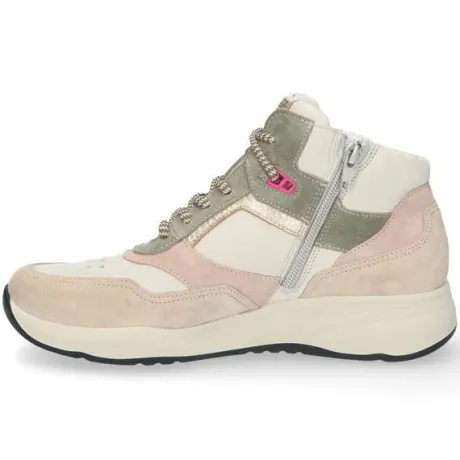 Boots<Durea - Wijdte K - 9778 0903 - Beige - Uitneembaar voetbed