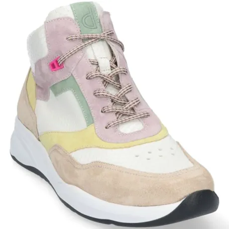 Boots<Durea - Wijdte K - 9778 0905 - Beige - Uitneembaar Voetbed