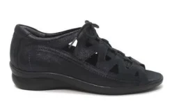 Sandalen<Durea - Wijdte K - 7234 8165 - Blauw - Uitneembaar voetbed