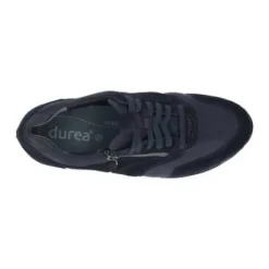 Veterschoenen<Durea - Wijdte K - 6279 1139 - Blauw - Uitneembaar voetbed