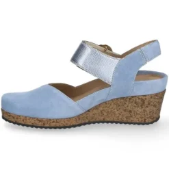 Sandalen<Durea - Wijdte K - 5920 1572 - Blauw - Uitneembaar voetbed