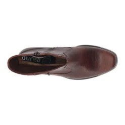 Korte Halfhoge Laarzen<Durea - Wijdte K - 9753 1268 - Bruin - Uitneembaar voetbed