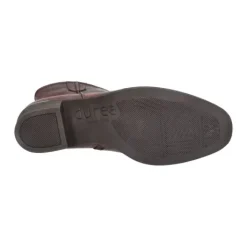 Korte Halfhoge Laarzen<Durea - Wijdte K - 9753 1268 - Bruin - Uitneembaar voetbed