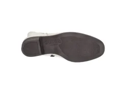 Korte Halfhoge Laarzen<Durea - Wijdte K - 9753 9554 - Offwhite - Uitneembaar voetbed