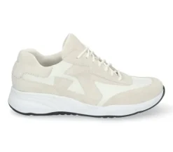 Veterschoenen<Durea - Wijdte K - 6305 1614 - Offwhite - Uitneembaar voetbed