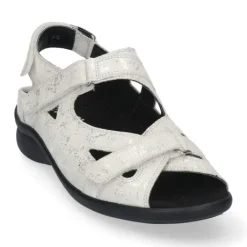Sandalen<Durea - Wijdte K - 7376 190 - Wit - Uitneembaar voetbed