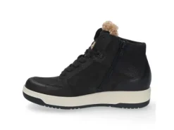 Boots<Durea - Wijdte K - 9781 0751 - Zwart - Uitneembaar voetbed