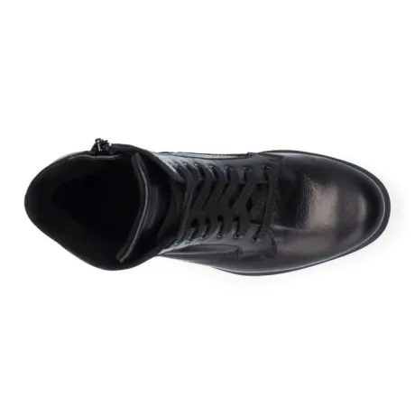 Boots<Durea - Wijdte K - 9785 0490 - Zwart - Uitneembaar voetbed