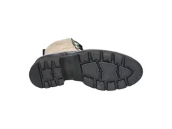 Boots<Durea - Wijdte K - 9788 0789 - Zwart/Beige - Uitneembaar voetbed