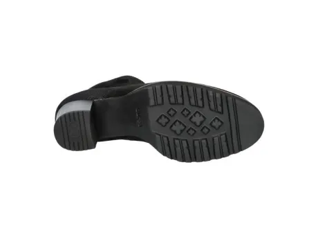 Boots<Durea - Wijdte K - 9733 9933 - Zwart - Uitneembaar voetbed.