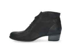 Boots<Durea - Wijdte K - 9603 0554 - Zwart - Uitneembaar voetbed