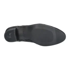 Bandschoenen<Durea - Wijdte K - 5755 1148 - Zwart - Uitneembaar voetbed