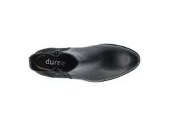 Korte Halfhoge Laarzen<Durea - Wijdte K - 9739 0775 - Zwart - Uitneembaar voetbed