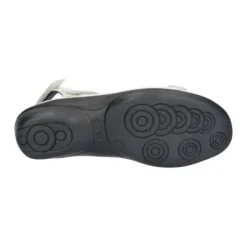 Sandalen<Durea - Wijdte K - 7258 - Wit - UItneembaar Voetbed