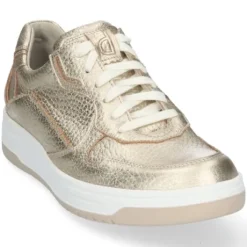 Veterschoenen<Durea - Wijdte K - Goud - 6275 - Uitneembaar Voetbed