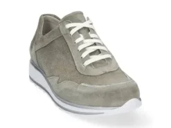 Veterschoenen<Durea - Wijdte K plus - 6277 0079 - Kaky - Uitneembaar voetbed