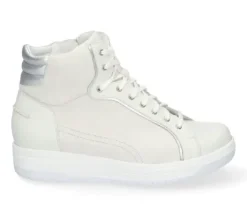 Boots<Durea - Wijdte K plus - 9784 1485 - Wit - Uitneembaar voetbed