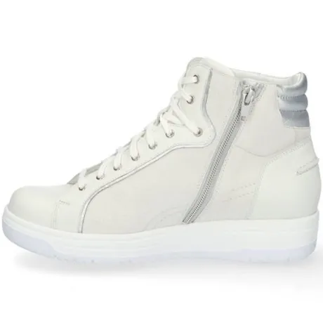 Boots<Durea - Wijdte K plus - 9784 1485 - Wit - Uitneembaar voetbed